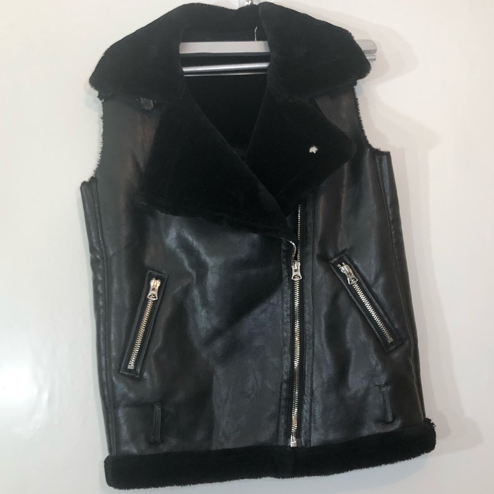ACNE STUDIOS Velocite shearling jacket/ Vest Small